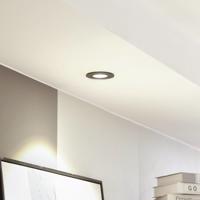 Arcchio LED-es Jyra downlight, fekete, 3000K