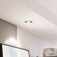 Arcchio LED-es Zarik downlight, fekete, 4,000K