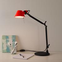 Artemide Tolomeo Micro Bicolour asztal fekete/korall színű