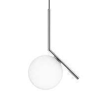 FLOS IC S1 designer függő lámpa, króm Ø 20 cm