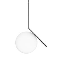 FLOS IC S2 designer függő lámpa, króm Ø 30 cm