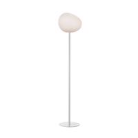 Foscarini Gregg média-állólámpa, 151 cm, fehér