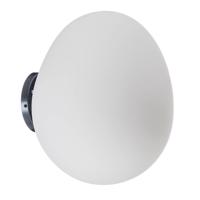 Foscarini Gregg média fali lámpa, 31 cm, grafit