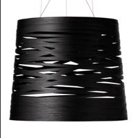 Foscarini Tress grande LED-es függőlámpa, fekete