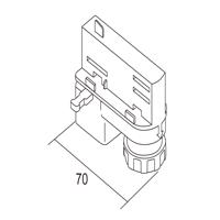 Ivela univerzális adapter 220-240V, fekete