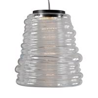 Karman Bibendum LED függő lámpa, Ø 30 cm, átlátszó