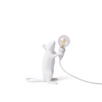 LED asztali világítás Mouse Lamp USB álló fehér