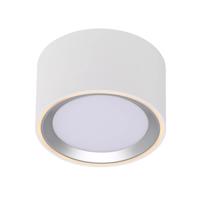 LED downlight Fallon 3-step-dim, fehér/acél