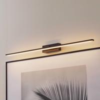 LED fali lámpa Miroir 80 cm fekete 4000K