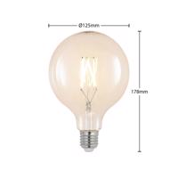 LED filament E27 6 W 2700 K G125 gömb átlátszó 3