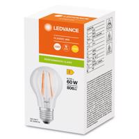 LED filament izzó E27 6,5 W 827, átlátszó