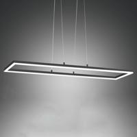 LED függő lámpa Bard, 92x32 cm, antracit