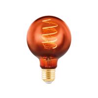 LED gömb E27 G80 4 W filament 2000 K réz