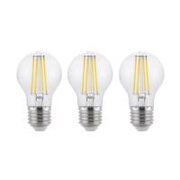 LED izzó E27 A60 6,5 W 827 3-step-dimmer 3-as klt