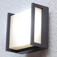 LED kültéri fali lámpa Qubo, 14cm x 14cm