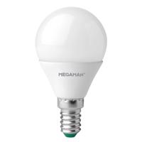 LED lámpa E14 csepp 4,9W, opál, általános fehér