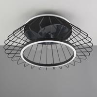 LED mennyezeti ventilátor Karlsborg, csendes, Ø 50 cm, CCT, FB