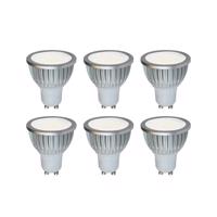 LED reflektor GU10 5 W 830 85° 6-os klt