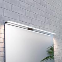 LED tükörvilágítás Triga IP44, króm, 80cm, 4,000K