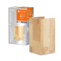 LEDVANCE SMART+ WiFi Orbis Wall Wood, 21 x 11 cm