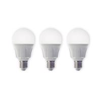 Lindby LED izzó, 3 darabos készlet, E27, 8,5 W, matt, 3.000 K