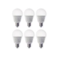 Lindby LED izzó, 6 darabos készlet, E27, 8,5 W, matt, 3000 K