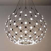 Luceplan Mesh LED függő lámpa Ø 80 cm 2 m függ.