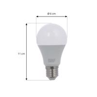 LUUMR intelligens LED E27 9W RGBW CCT ZigBee Tuya Hue 3db