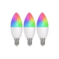 LUUMR Smart E14 4.9W CCT RGB ZigBee Tuya Hue 3 darabos LUUMR Smart E14