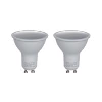 LUUMR Smart LED, 2 darabos szett, GU10, műanyag, 7W, opál, 827, Tuya