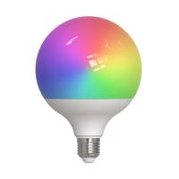 LUUMR Smart LED, E27, G125, 9W, RGB, Tuya, WLAN, matt, CCT