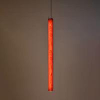LZF Estela SV LED függő lámpa, 90 cm, cseresznyefa