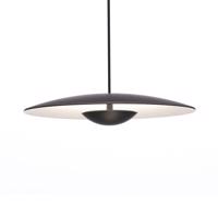 MARSET Ginger LED függő Triac Ø32cm wenge/fehér