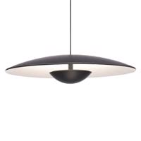 MARSET Ginger LED függő Triac Ø42cm wenge/fehér