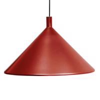 Martinelli Luce Cono függő lámpa, piros, Ø 45 cm