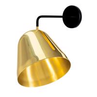 Nyta Tilt Wall Brass fali lámpa, fali csatlakozás