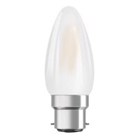 OSRAM LED gyertya B22d Classic 827 4W matt