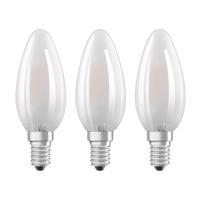 OSRAM LED gyertya E14 Classic B 4W 2700K matt 3db