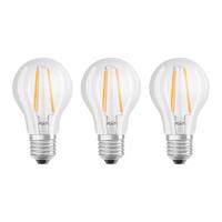 OSRAM LED lámpa E27 Classic 840 6,5 W átlátszó 3db