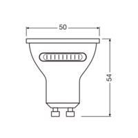 OSRAM LED reflektor GU10, PAR16, CCT, 4,2 W, 36°, 400 lm