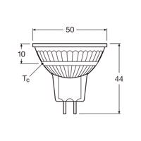 OSRAM LED reflektor GU5.3 3 darabos szett, 6,5 W, 12 V, 2700 K, 36°