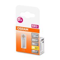 OSRAM LED tűs bázis G4 1,8W 2,700K világos 2 db-os csomagolásban