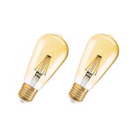 OSRAM Vintage 1906 LED rusztikus E27 6,5 W dimm 2x