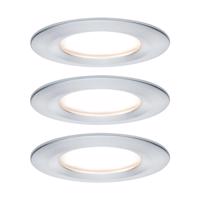 Paulmann Nova Coin LED-spot 3 db ker. szab. alu