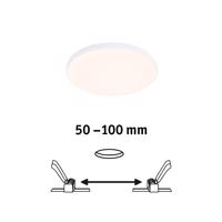 Paulmann Veluna Edge LED süllyesztett IP44 3,000K Ø 12cm