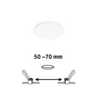 Paulmann Veluna Edge LED süllyesztett IP44 4,000K Ø 9cm