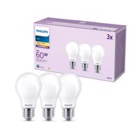 Philips LED izzó E27 7W 806lm 2700K matt 3db