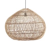 PR Home Karen függő lámpa rattan ernyő Ø 70 cm