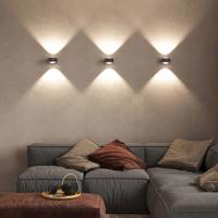 Puk Maxx Wall, LED, átlátszó lencsék, antracit matt