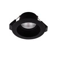 SLC One Soft LED süllyesztett reflektor, fekete színű, tompított-melegre